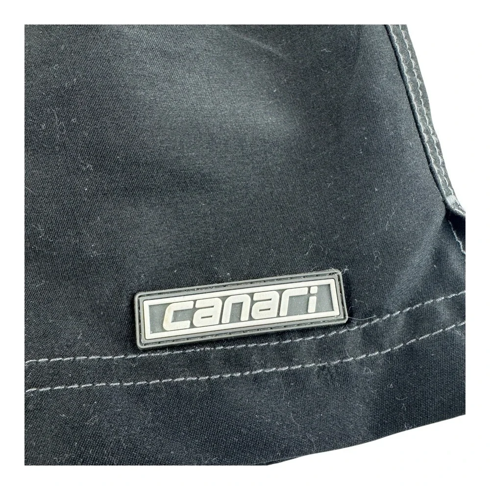 Canari Black Padded Bicycling Cargo‎ Shorts Cut #12090 Mens Size 32x11.5